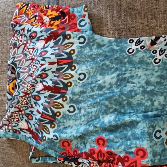 GRECERELLE Loose Fit Short Sleeve Maxi Dress Size XS - Picture 6 of 9